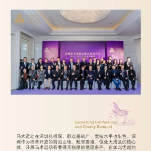 深圳市马术协会成立，创新驱动潜力释放，助力打造运动活力之城 ...