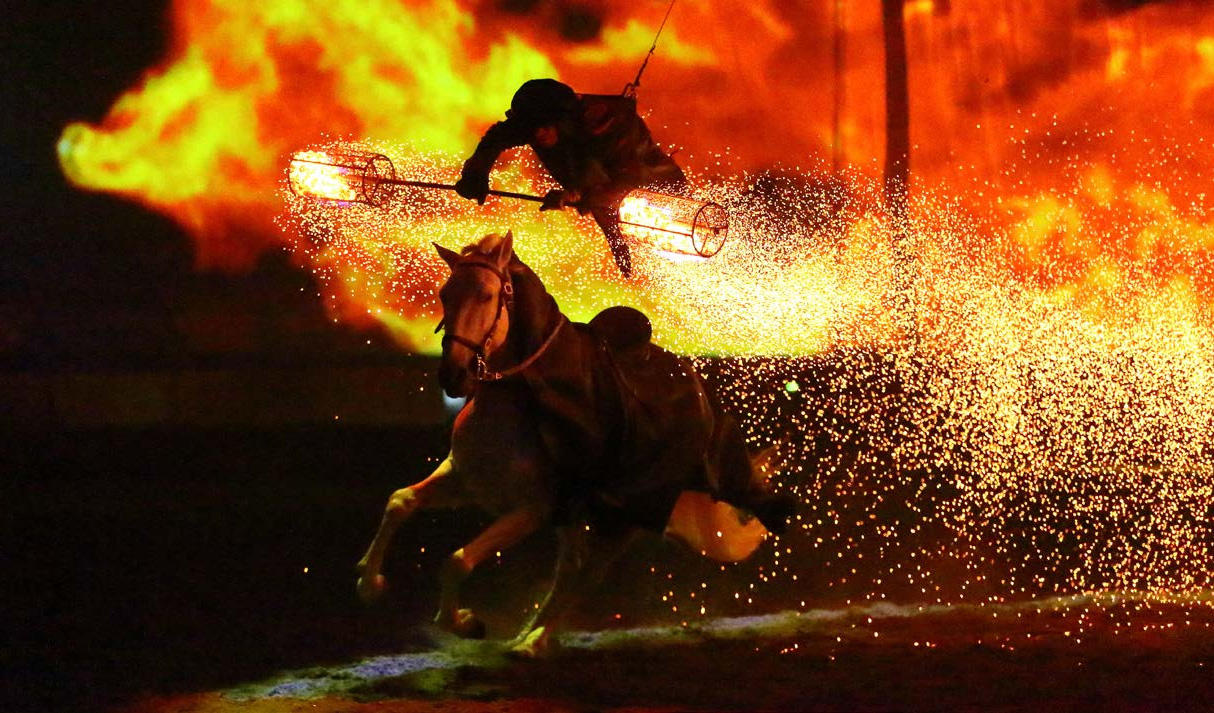 马术与艺术的融合——首届“世界传统驯马大会”马术秀