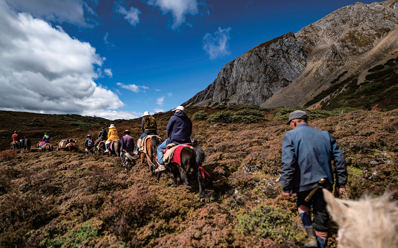香格里拉——骑马穿越雪山冰湖